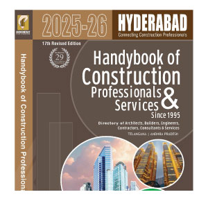 Handybook Hyderabad  2025-26 Directory of Architects, Builders & Construction Professionals Revised Edition